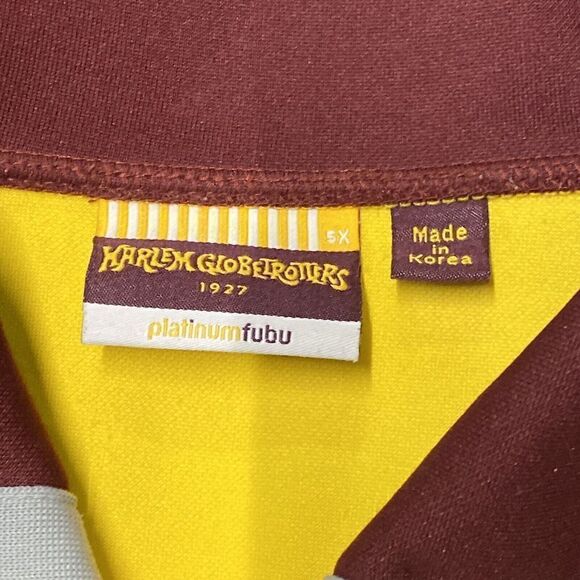 Vintage Platinum FUBU Harlem Globetrotters Warmup Basketball Tracksuit 2XL - Picture 9 of 16